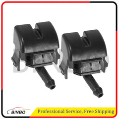1 Pair Front Windshield Washer Nozzles Spray Jet Fit For BMW 3 Serie E46 07FC0E-D4 - KOEEK