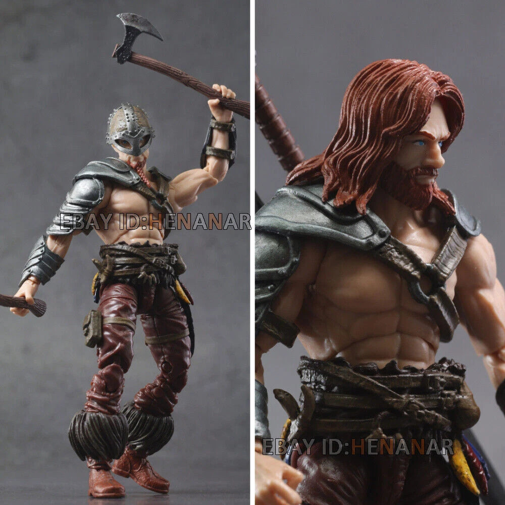 BFS Vitrun Barbarian Adventurer 1/18 Action Figure 3.75in Collectible Model BFS - KOEEK
