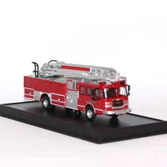 Red Base 1/87 HP75 Fire Truck 2005 Diecast Finished Model Moving Wheels Display RED_BASE - KOEEK