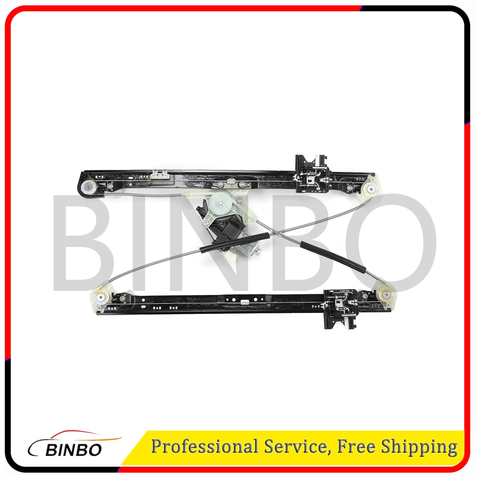 Fits Land Rover Range 2014 - 2019 w/ Motor Rear Left Power Window Regulator 07FC0E-D4 - KOEEK