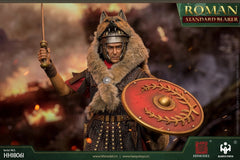 HAOYUTOYS HH18061 1/6 Imperial Legion Rome Flagman Armor Soldier Action Figures 07FC0E-D4 - KOEEK