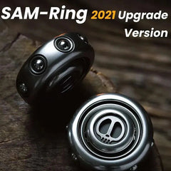 LAUTIE SAM Ring Metal Gyro Fidget Spinner Devil's Son EDC Finger Rotation Toys 07FC0E-D4 - KOEEK
