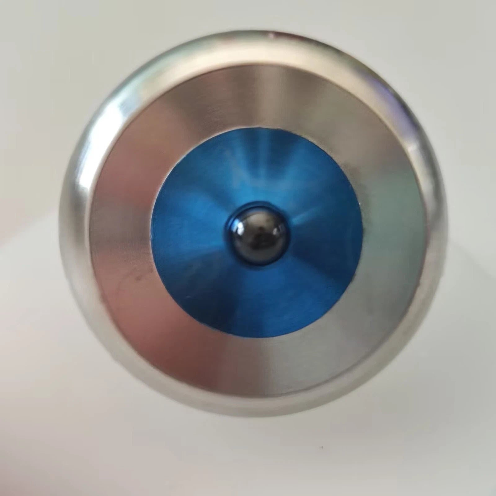 Titanium+Stainless Steel Spinning Top Finger Spinner Ceramic Bead Fidget EDC Toy 07FC0E-D4 - KOEEK