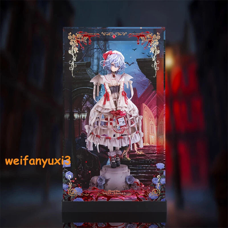 APEX Touhou Project Remilia Scarlet Blood Ver. Figure Display Case LED Light Box 07FC0E-D4 - KOEEK