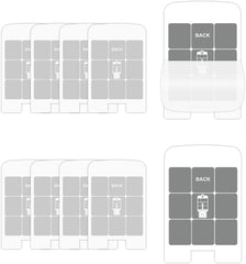 new 10 Pack Refill Glue Card Compatible with Dynatrap DT3007 and DT3007W Indoor... 07FC0E-D4 - KOEEK