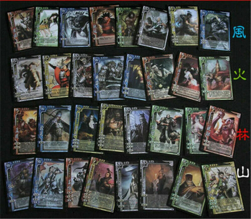 440PCS San Guo Sha Cards 三国杀豪华精装版军争标准正版 含风火林山军争+一将成名合集+8神将+SP武将等 2018珍藏版全塑封 07FC0E-D4 - KOEEK