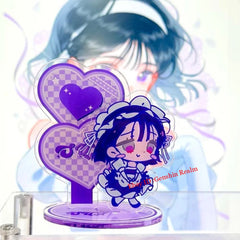 2Pcs/Set Anime Alien Stage Mizi/Sua Acrylic Desktop Stand Figure Collection Gift 07FC0E-D4 - KOEEK