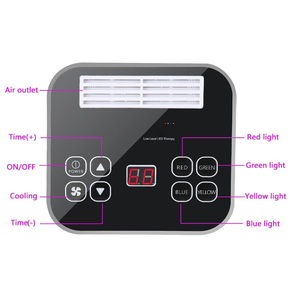 ny PDT 4Colors LED Light Photodynamic Facial Skin Care Rejuvenation Photon