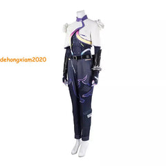 VALORANT Vyse Cosplay Costume Outfit Halloween Game Full Set Women's Clothing 07FC0E-D4 - KOEEK