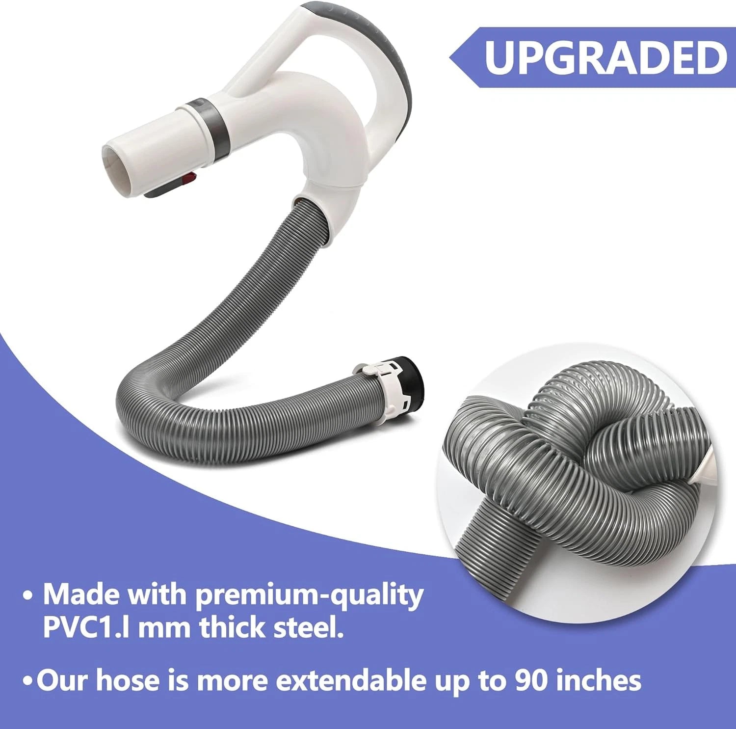 Replacement hose handle, suitable for Shark Navigator Lift Away 07FC0E-D4 - KOEEK