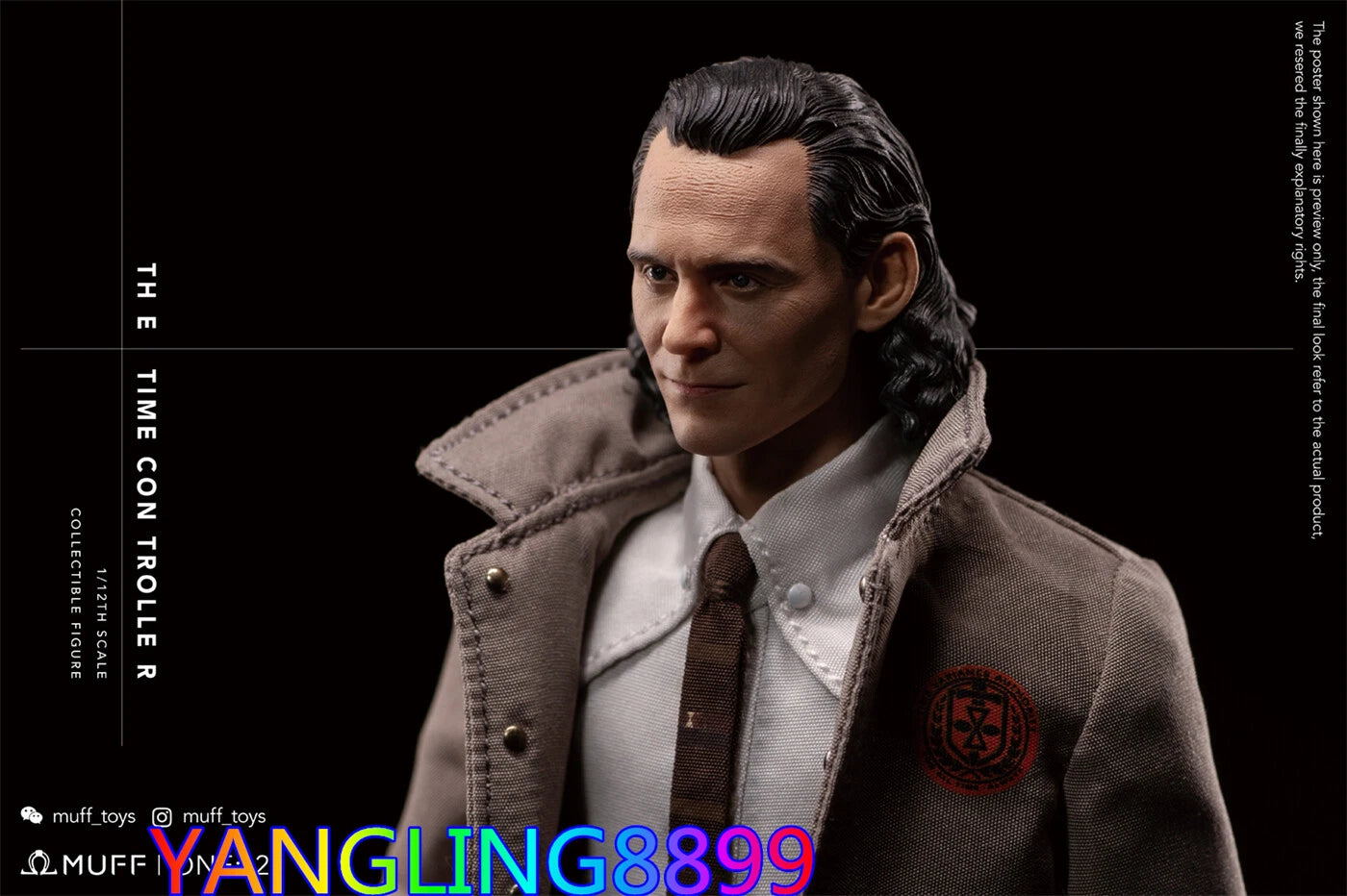 MUFF TOYS 1/12 Loki The Time Controller Action Figure MF-02 Collect Toy Stocked! MUFF_TOYS - KOEEK
