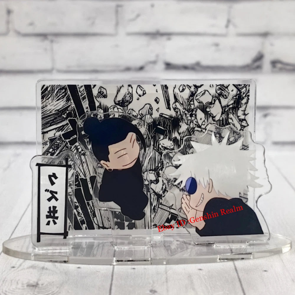 Anime Jujutsu Kaisen Satoru Gojo Acrylic Desktop Stand Figure Collection Gift 07FC0E-D4 - KOEEK