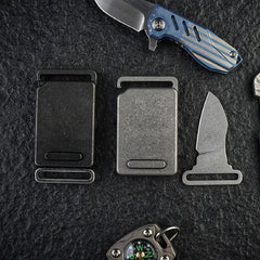 Titanium alloy Belt buckle EDC Portable Tool for Survival Suitable for 25mm belt 07FC0E-D4 - KOEEK
