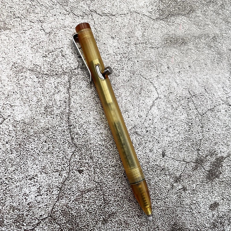 Polyetherimide ULTEM Titanium Alloy Pocket Signature Ballponit GelPenG2RefillEDC 07FC0E-D4 - KOEEK