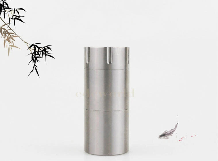 Titanium CNC Waterproof Box Storage Pill Case Sealed Medicine Bottle Container 07FC0E-D4 - KOEEK