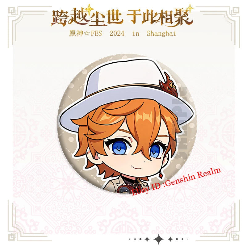 5Pcs/Set Anime  FES Carnival Series Badge Decor Pendant Gift 07FC0E-D4 - KOEEK