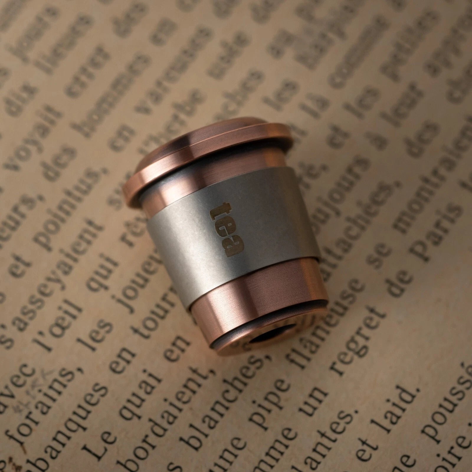EDC Fidget Spinner Metal Wanwu Paper Cup Bead Pendant Adult Stress Relief Toys 07FC0E-D4 - KOEEK