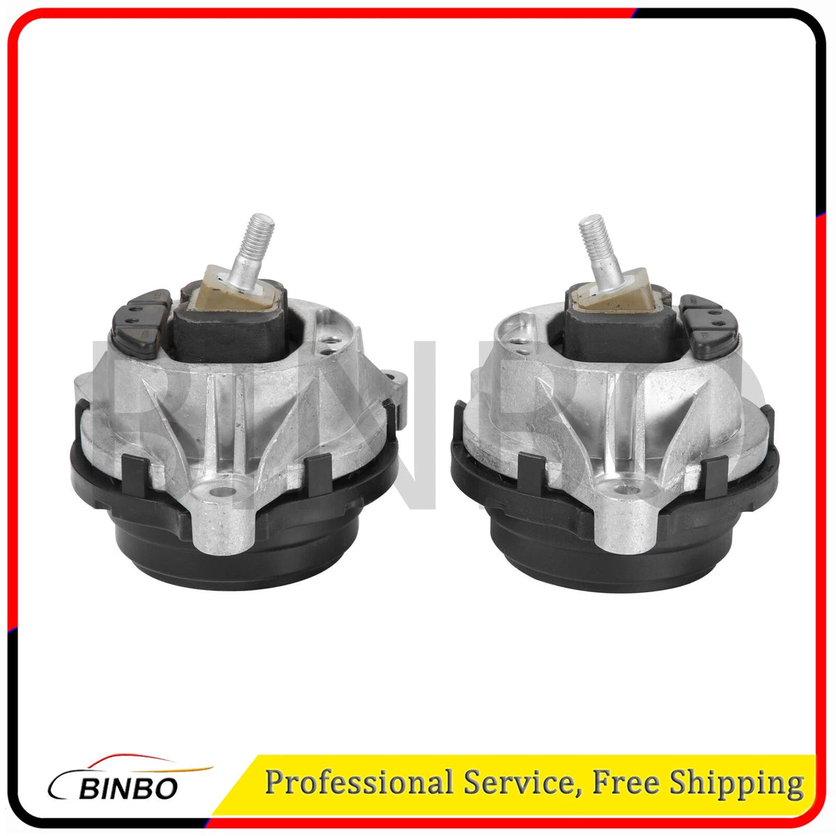 2PCS Front Left & Right Engine Motor Mount For BMW 228i 230i 320i 328d 330e 2.0L 07FC0E-D4 - KOEEK