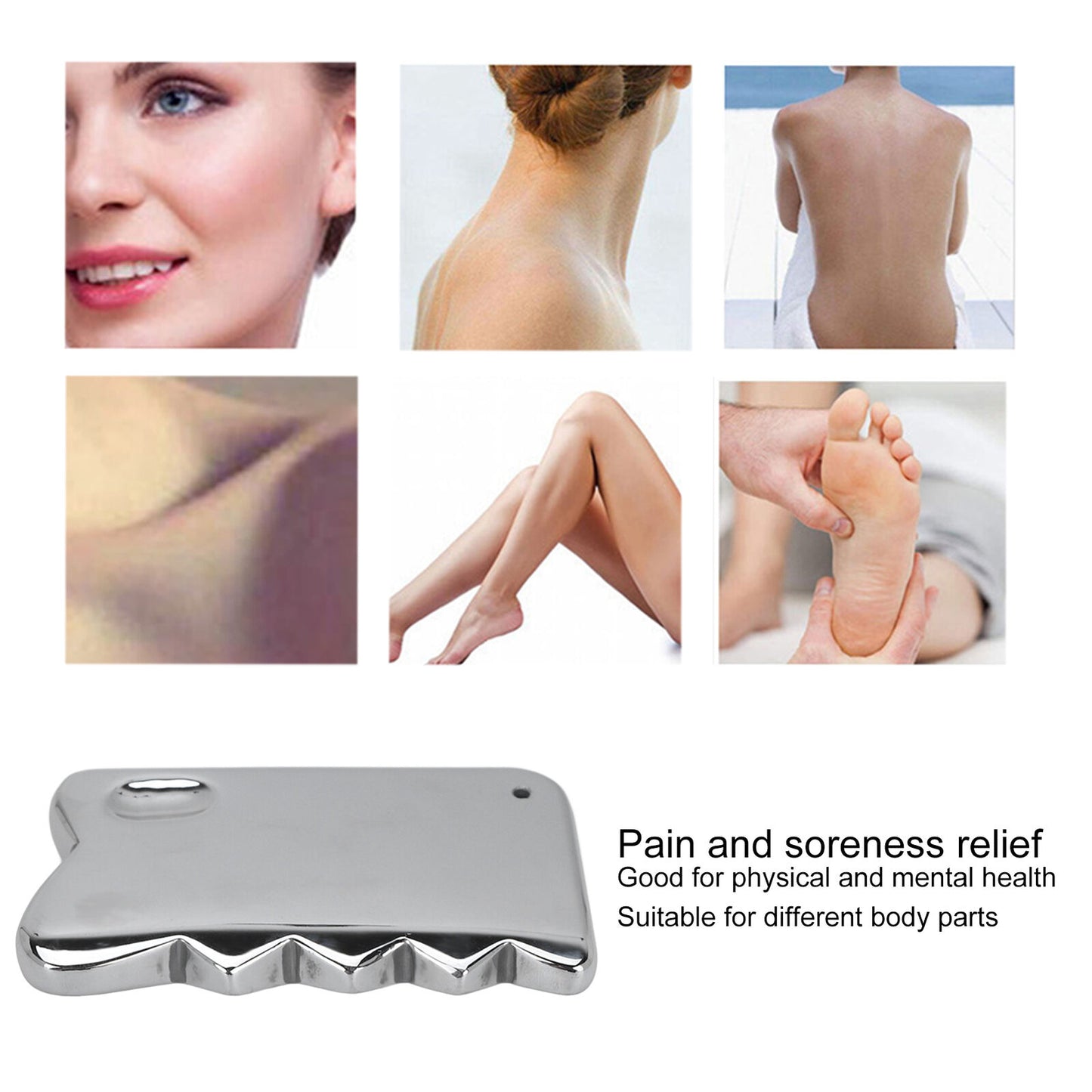 new Multi Terahertz Gua Sha Scraping Massage Tool Muscle Scraper Pain Relief Tool koeek - KOEEK