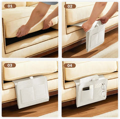 Bedside storage trolley, bedside storage cart, dormitory bedside storage box 07FC0E-D4 - KOEEK