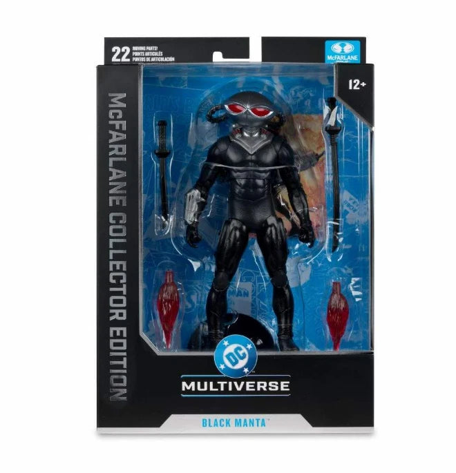 McFarlane DC Multiverse Black Manta 7" Action Figure Collector Edition Halloween MCFARLANE - KOEEK