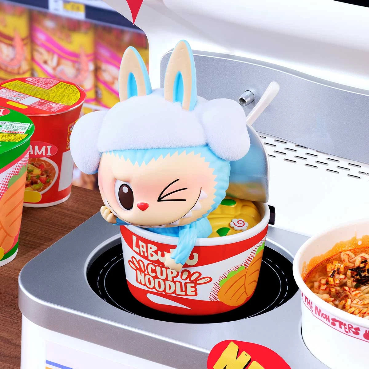 Authentic POP MART LABUBU THE MONSTERS Wacky Mart Series Confirmed Figure Toy POP_MART - KOEEK