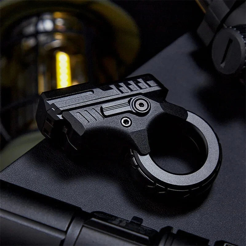 Alloy Zoom Ratchet Wheel Fidget Ring Fidget Spinner Hand Spinner EDC ADHD Tool 07FC0E-D4 - KOEEK