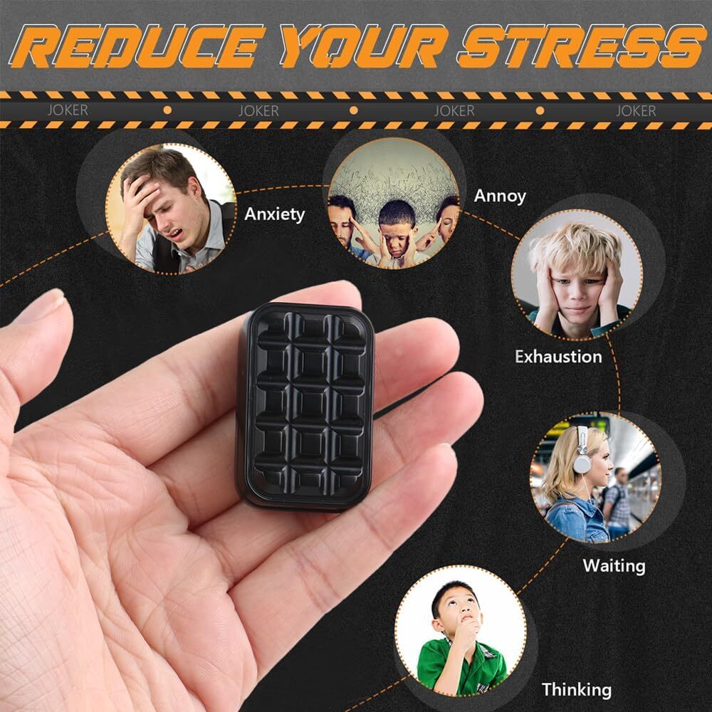 1PC Fidget Slider Magnetic Metal Fidget Toys Stress Relief Toy EDC Fidget Toys 07FC0E-D4 - KOEEK