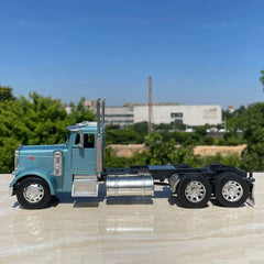 1/32 Blue Peterbilt Heavy Truck Diecast Model Cab Only Loose Accessories 07FC0E-D4 - KOEEK