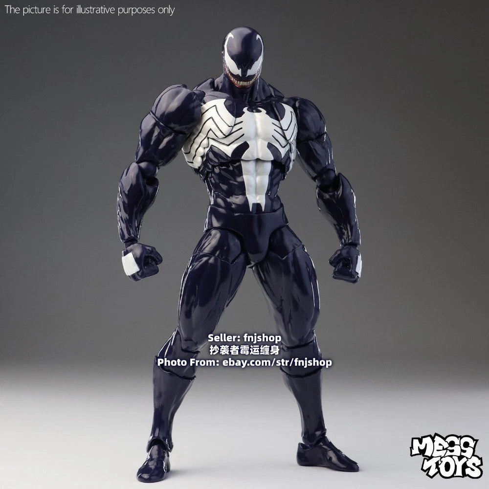 Mess Toys Lethal Neighbor Venom Symbiote Spider-Man 1/12 Action Figure US STOCK MESS_TOYS - KOEEK