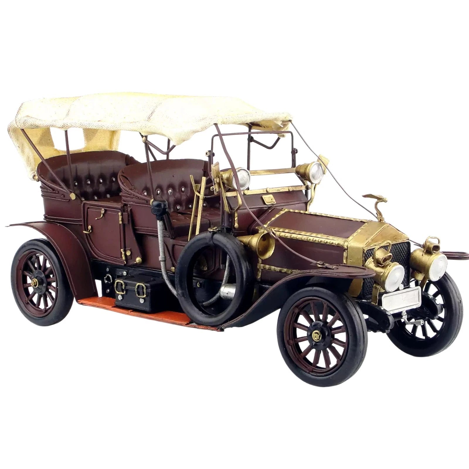 1:18 Scale 1900s Vintage European Classic Car Diecast Model, Uned Replica 07FC0E-D4 - KOEEK