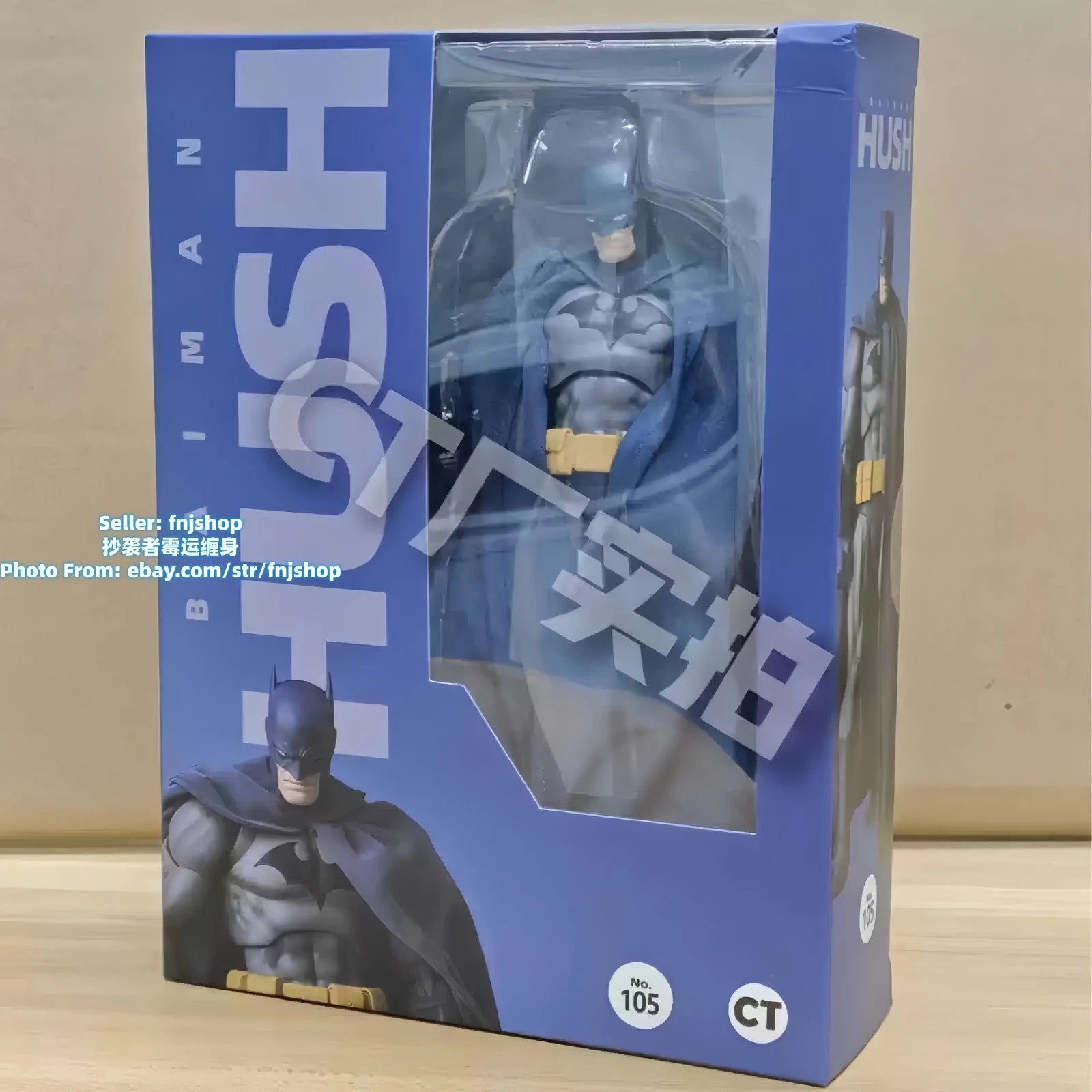 Hot- CT Toys Hush Batman No.105 Blue Ver. 1/12 Action Figure Boxed (US STOCK) CT_TOYS - KOEEK