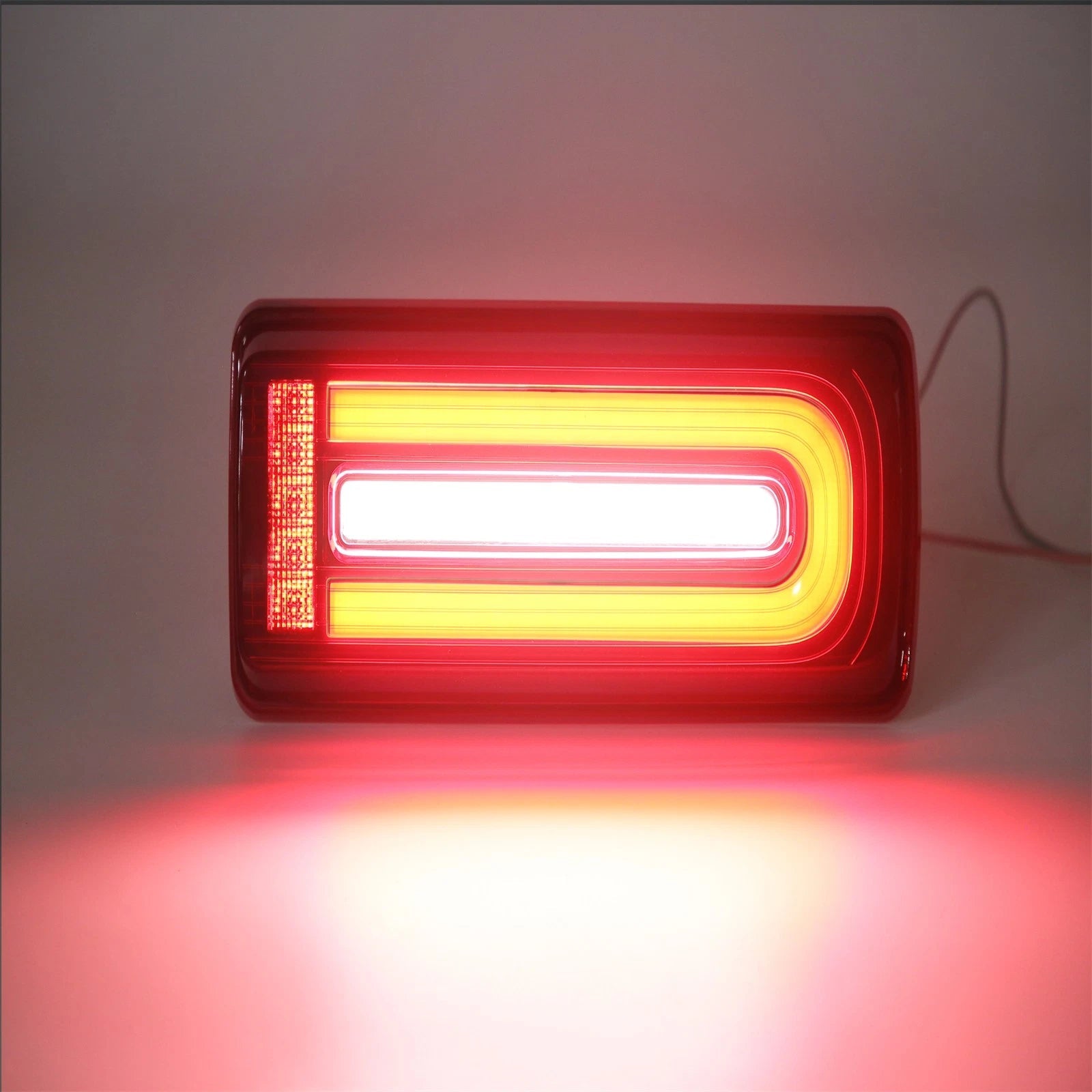 Sequential LED Tail Light For 02-18 Mercedes Benz W463 G-Class G500 G550 G63-AMG 07FC0E-D4 - KOEEK