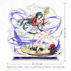 Anime Zenless Zone Zero Astra Yao Deluxe Acrylic Desktop Stand Figure Collection 07FC0E-D4 - KOEEK