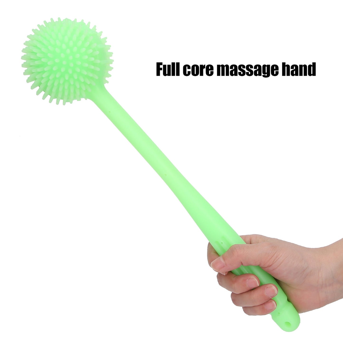 new Massage Hammer Long Hammer Back Massager For Back Relief(Green )(Green ) HGF koeek - KOEEK