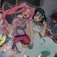 Anime Alien Stage Mizi/Sua Acrylic Desktop Stand Figure Collection Gift 07FC0E-D4 - KOEEK