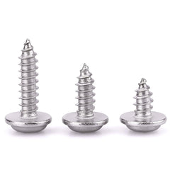 new x Phillips Pan Washer Head Wood Screws Self Tapping, x 07FC0E-D4 - KOEEK