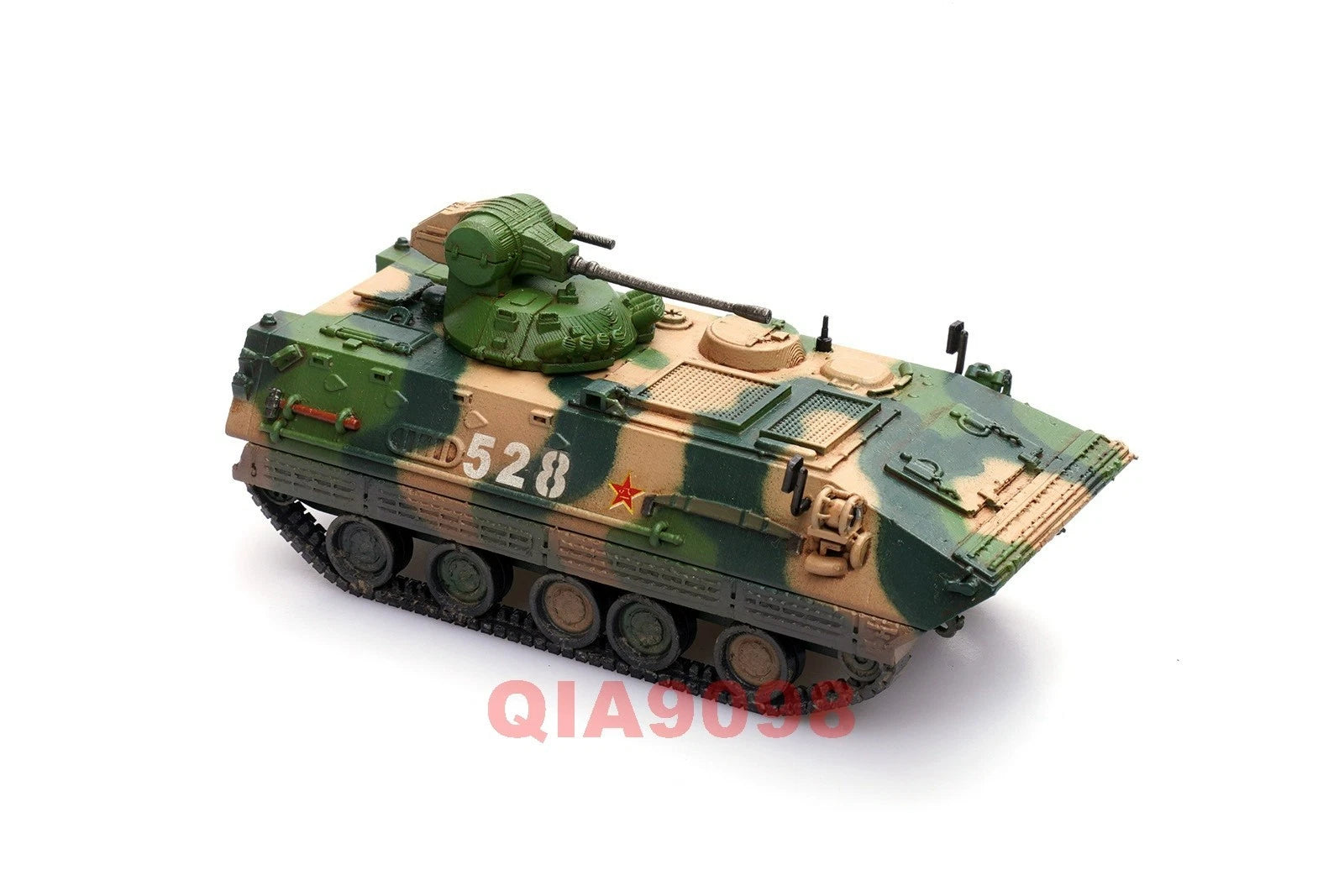 1/72 China PLA ZSD-90 Armoured Personnel Carrier Jungle Tricolor Camo Model 07FC0E-D4 - KOEEK