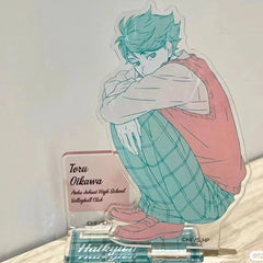 Anime Haikyuu!! Oikawa Tooru Tab Seri Desktop Decor Desktop Stand Figure Gift 07FC0E-D4 - KOEEK