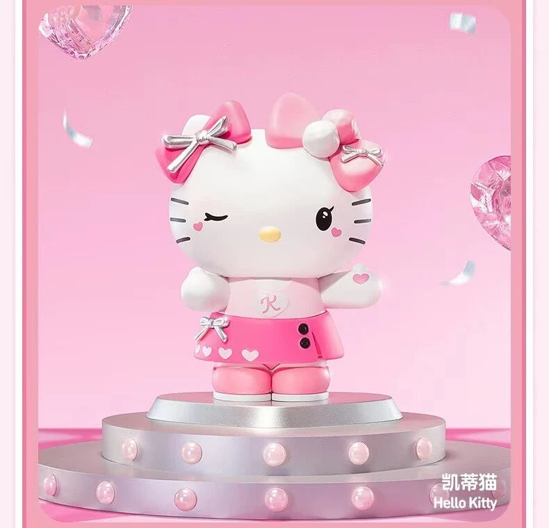 Authentic SANRIO CHARACTERS PINK PARTY Series Blind Box Confirmed Figures Toy 07FC0E-D4 - KOEEK
