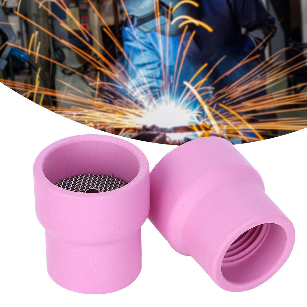 new 2Pcs Industrial Ceramic Welding Cup For WP‑9/20/25 Series ‑Cooled Torch 12 koeek - KOEEK