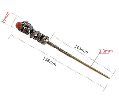 Copper Brass Dragon Cigar Needle Cigar Draw Enhancer Tool Women Hairpin Gift 07FC0E-D4 - KOEEK