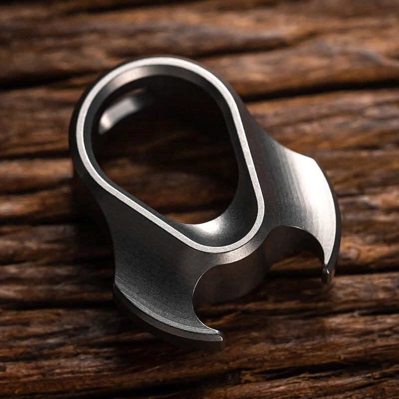EDC WANWU Fighting Knife Pendant Titanium Alloy Pendant Bottle Opener Functional 07FC0E-D4 - KOEEK