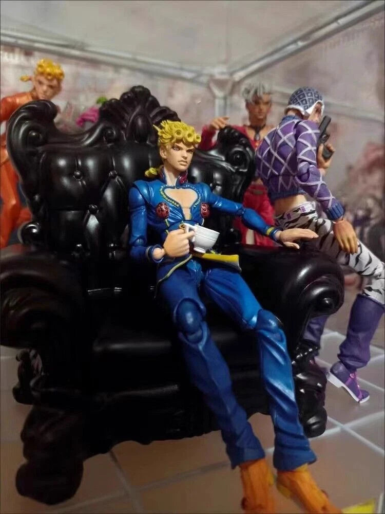 Throne Single Sofa Chair Seat 1/12th Scale For Figure Pendant Model Accessory 07FC0E-D4 - KOEEK