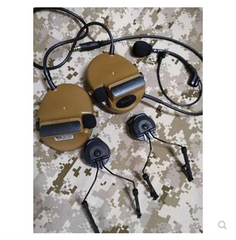 C3 COMTAC III Single Noise Reduction Tactical Headset Helmet Ver For TCA TRI 07FC0E-D4 - KOEEK