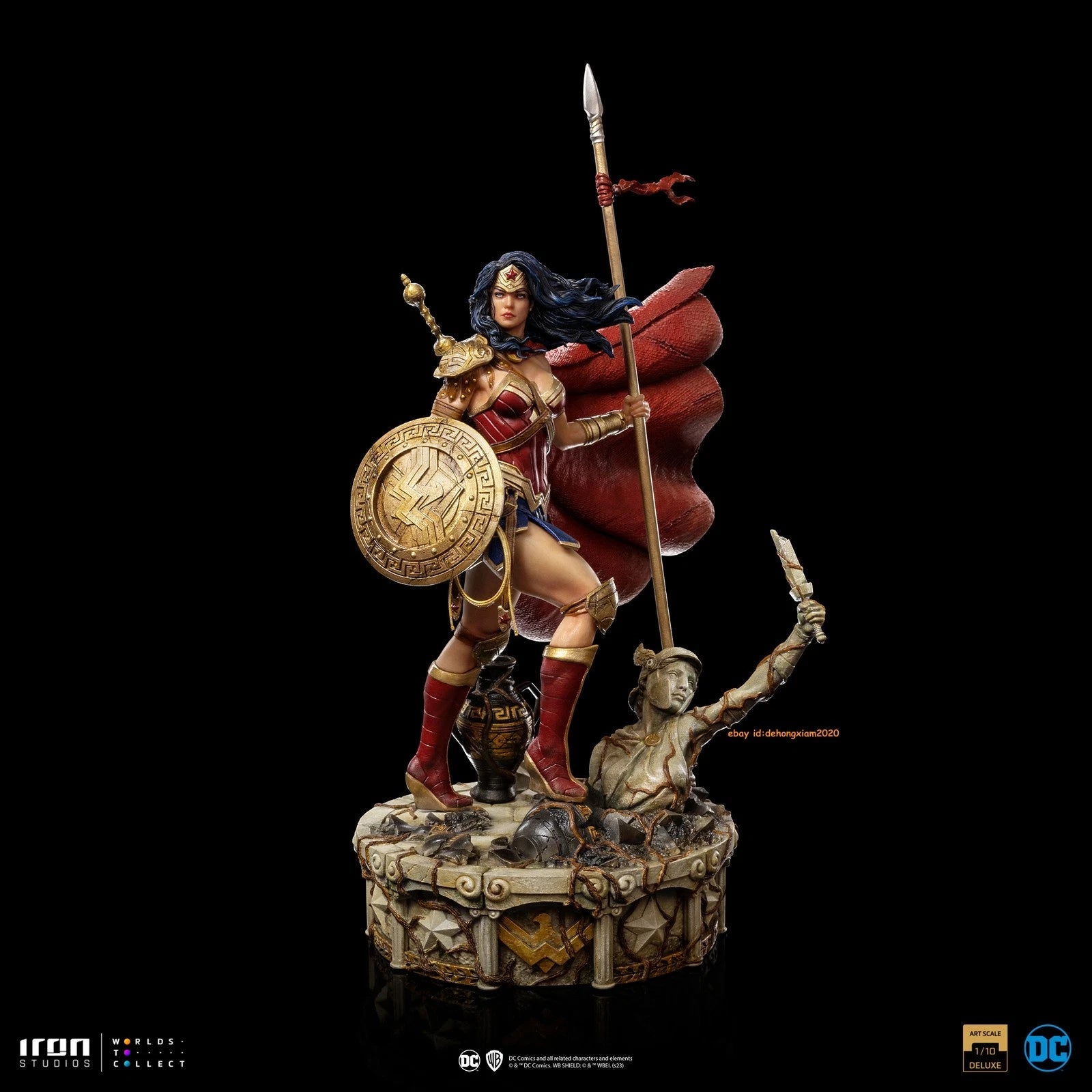 1/10 scale IRON STUDIOS 84023 Wonder Woman Release Statue Figure Gift 07FC0E-D4 - KOEEK