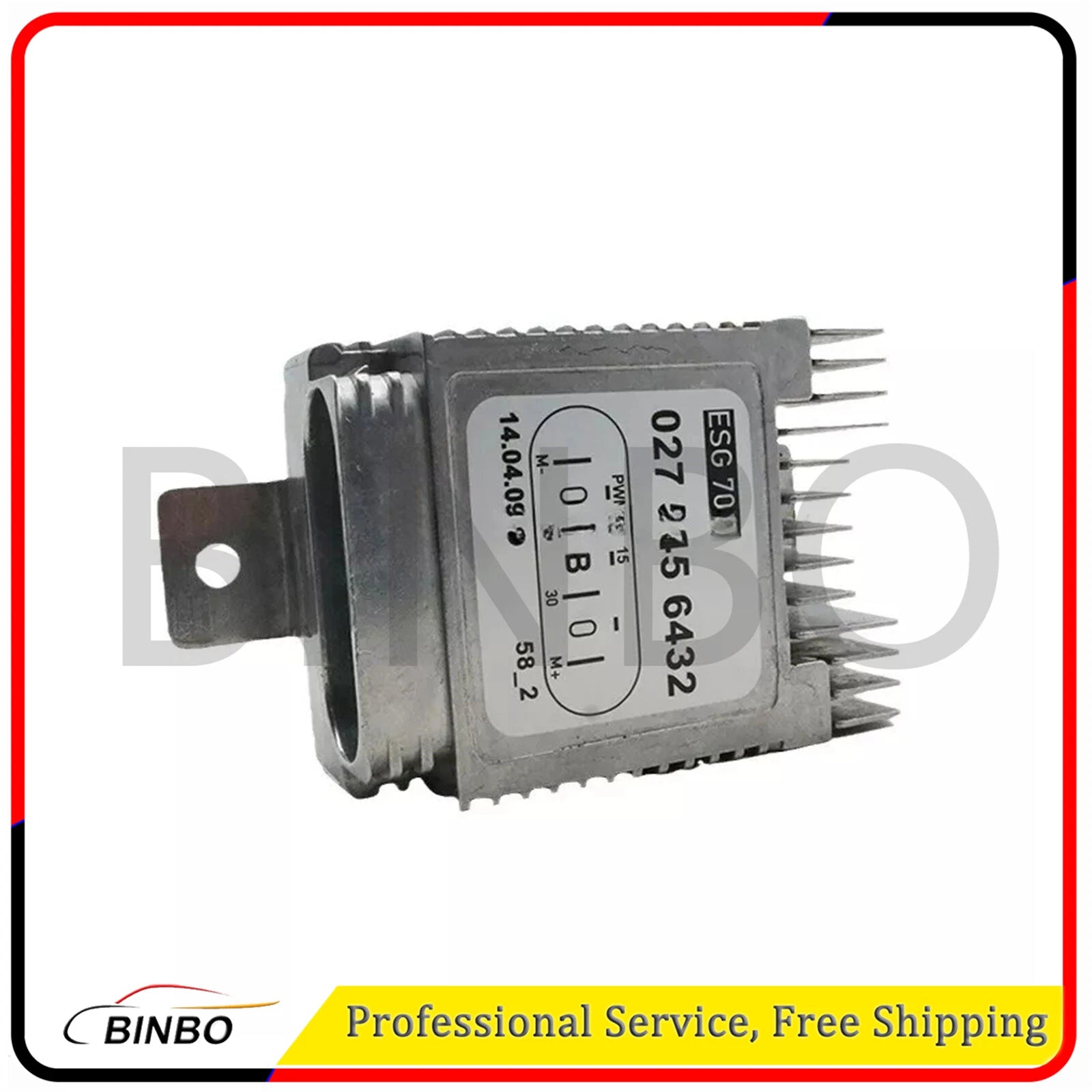 Radiator Cooling Fan Module For Mercedes W220 S430 S500 0275456432 07FC0E-D4 - KOEEK