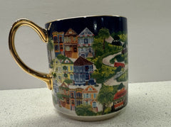 Anthropologie Holiday Mug Christmas Time In The City Peace, Joy & San Francisco ANTHROPOLOGIE - KOEEK