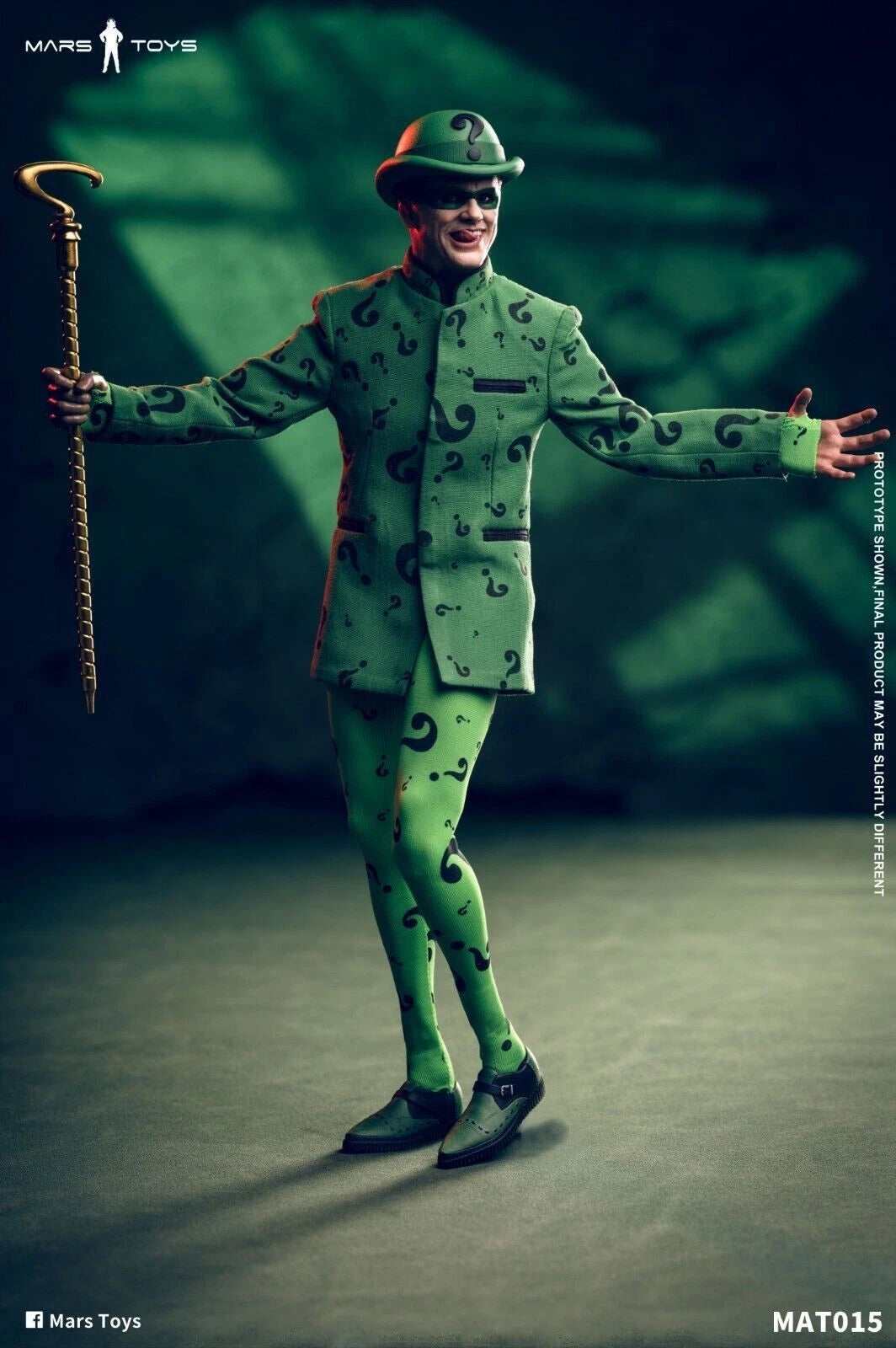 Mars MAT015 1/6 Forever Riddler Carrey 12" Male Action Figure Model Gift Toys 07FC0E-D4 - KOEEK