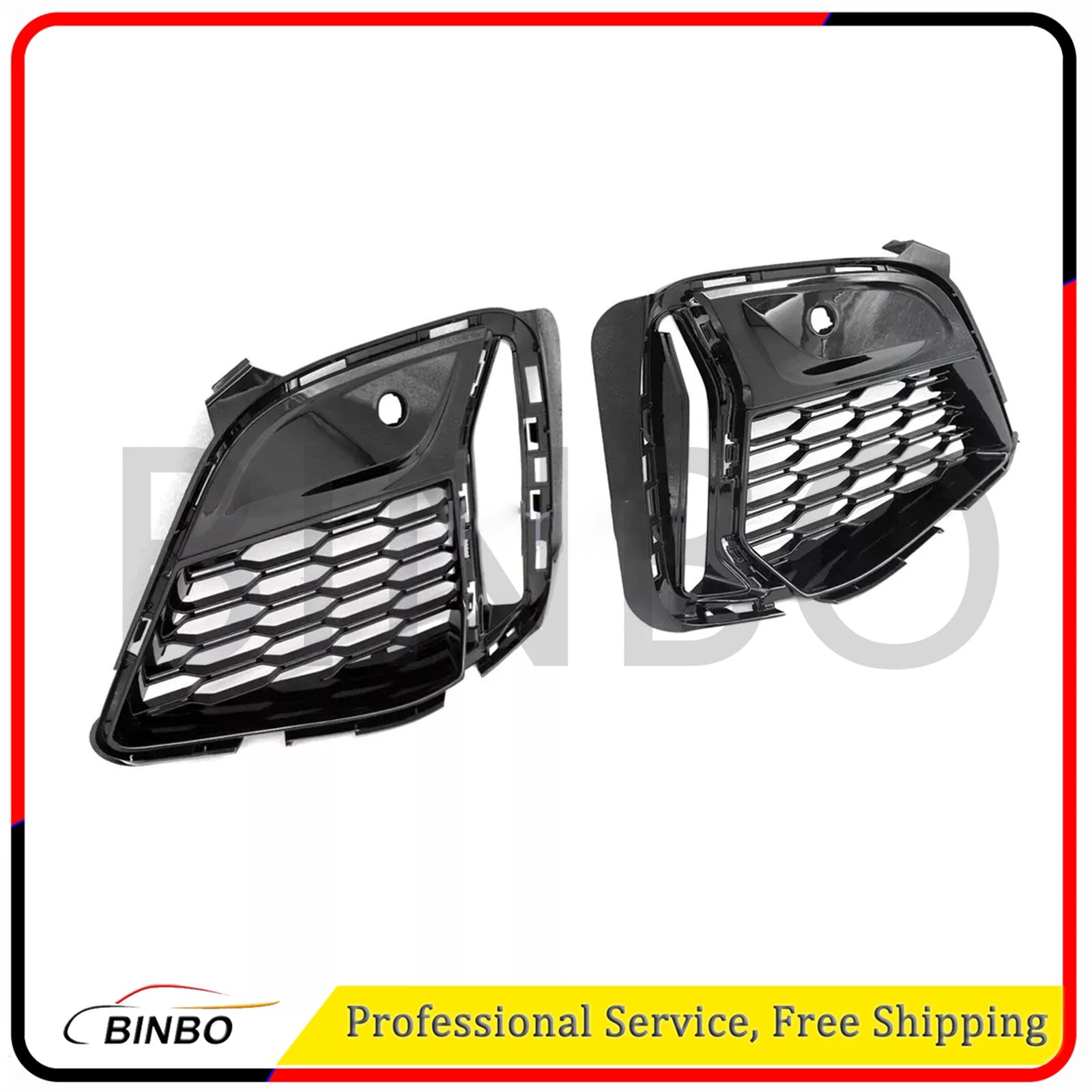 FOR BMW G20 G21 FRONT BUMPER SIDE GRILL AIR INLET OPEN LEFT RIGHT 1 PAIR 07FC0E-D4 - KOEEK